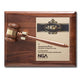 Removable Gavel Plaque - Piano Finish