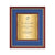 Baron Certificate TexEtch Vert - Mahogany/Gold