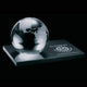 Globe Award on Rect Marble Base