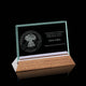 Esten Award - Jade/Walnut