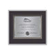 Fenestra Certificate TexEtch Horiz - Silver