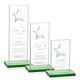 Dallas Star Award - Green/Silver