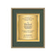 Fenestra Certificate TexEtch Vert - Gold