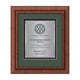 Terrene Certificate TexEtch Vert - Dark Walnut