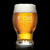 Rotherham Beer Glass - Deep Etch 16oz