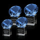 Gemstone Award on Cube - Sapphire