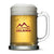 Raleigh Beer Stein - Imprinted 16oz