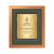 Eldridge Certificate TexEtch Vert - Bronze