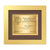 Premier Certificate TexEtch Horiz - Gold