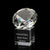 Gemstone Award on Cube - Diamond
