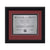 Myriad Certificate TexEtch Horiz - Black