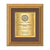 Terrene Certificate TexEtch Vert - Antique Gold