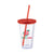 Colors Tumbler with Straw - 16oz