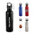 Wide Mouth Flair Bottle with Carabiner