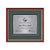 Baron Certificate TexEtch Horiz - Mahogany/Silver