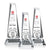 Rustern Obelisk Award on Base - VividPrint™/Clear