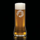 Caulfield Beer Glass - Deep Etch 16oz