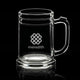 Raleigh Beer Stein - Deep Etch 16oz