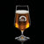 Breckland Beer Glass - Deep Etch