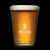 Party Cup Beer Glass - Deep Etch 16oz