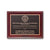 Photocast Plaque - Mahogany