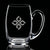 Thornbury Beer Stein - Deep Etch 16oz