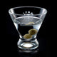 Brisbane Stemless Martini - Deep Etch 8oz